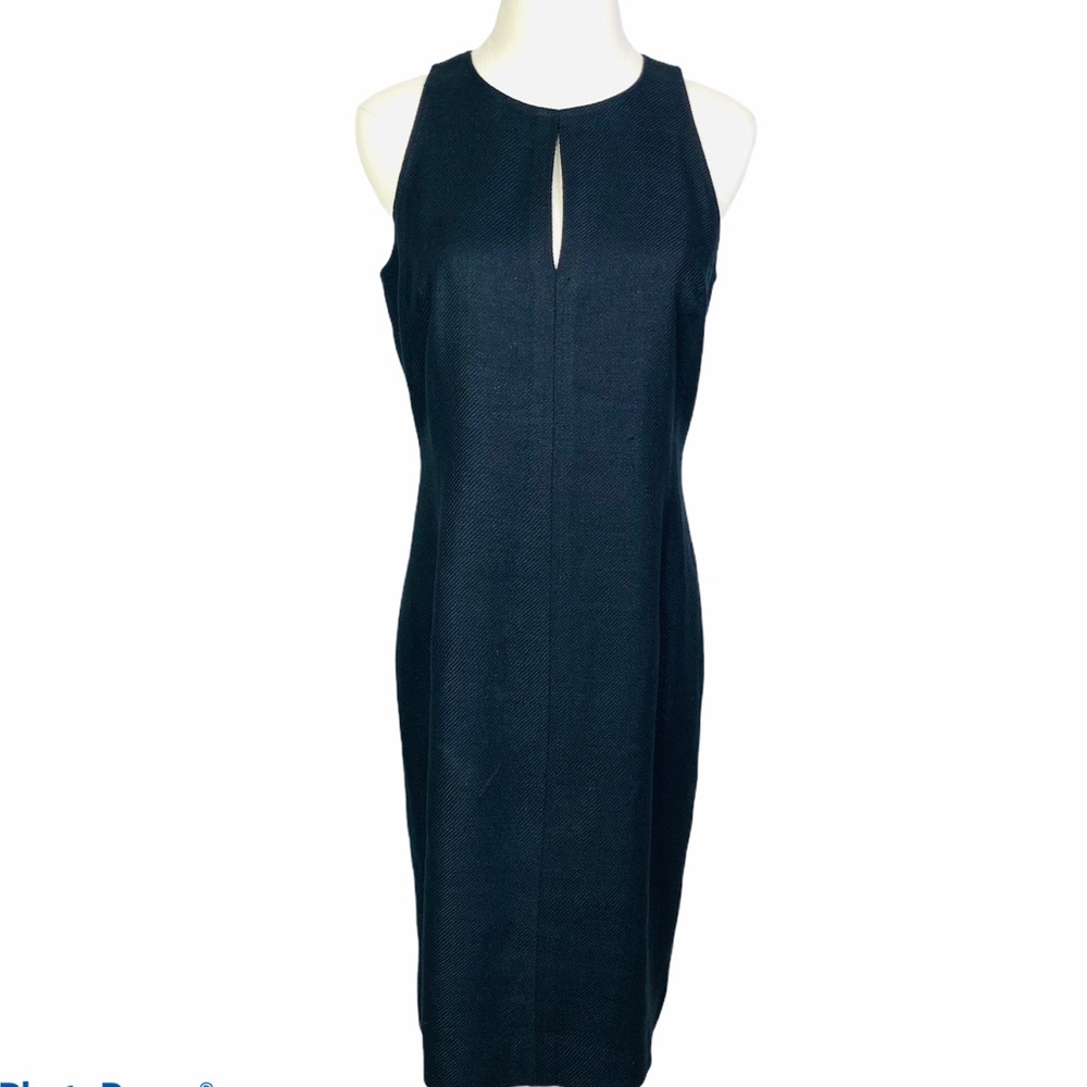 Carlisle sz 6 Black Sheath Career Dress 2139